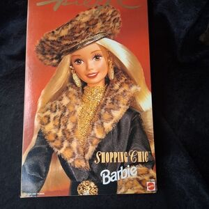 Mattel Barbie in Leopard and Gold Ensemble
